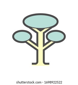 Wood material and sawmill industry vector icon design on white background.
