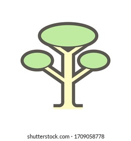 Wood material and sawmill industry vector icon design on white background.