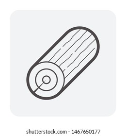 Wood material vector icon design for woodworking concept design work.