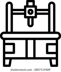 Wood milling Vector Design Icon Style