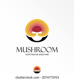 Wood mushroom like letter or word O font image graphic icon logo design abstract concept vector stock. Can be used as a symbol related to Nature or initial.