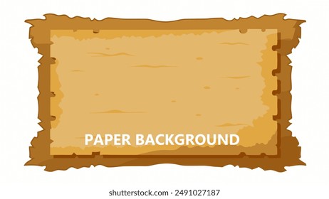 Wood Paper Illustration for your presentation background, your event background, or animation film background