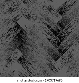 Wood parquet, dark background. Seamless pattern. Vector illustration EPS 10