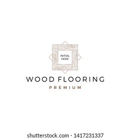 wood parquet flooring vinyl hardwood granite tile logo vector icon illustration