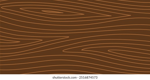 Fondo de patrón de madera. Patrón de madera sin fisuras. Fondo de línea de madera Abstractas. Vector Textura de madera. Fondo de línea ondulada.