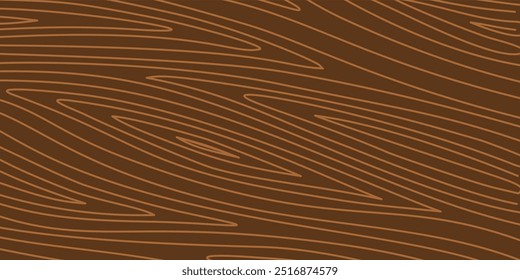 fundo padrão de madeira. padrão sem emenda de madeira. Fundo abstrato da linha de madeira. Textura de madeira vetor. fundo de linha ondulada.