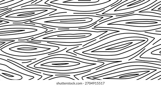 Fondo de patrón de madera con textura lisa de grano de madera sin costuras y diseño abstracto de línea ondulada. Fondo de grano de madera natural para Plantillas decorativas modernas.