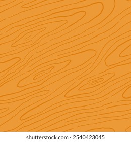Fondo de patrón de madera. Textura inconsútil de madera. Textura de grano de madera. Patrón ondulado sin fisuras. Fondo de madera dibujado a mano. Fondo Abstractas marrón. Ilustración vectorial de tablones de madera.