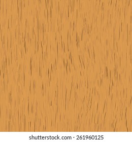 Wood pattern light texture with brown color. Vector