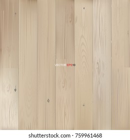 Wood pattern and texture for background. Vector illustration.