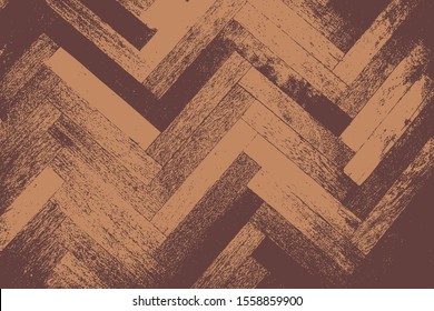 Wood plank background. Vector Illustration