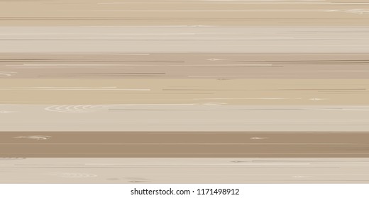 Wood plank pattern and texture for background. Vector illustration.