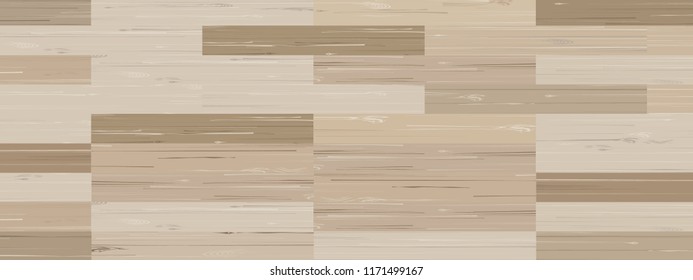 Wood plank pattern and texture for background. Vector illustration.