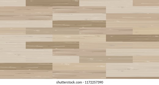 Wood plank pattern and texture for background. Vector illustration.