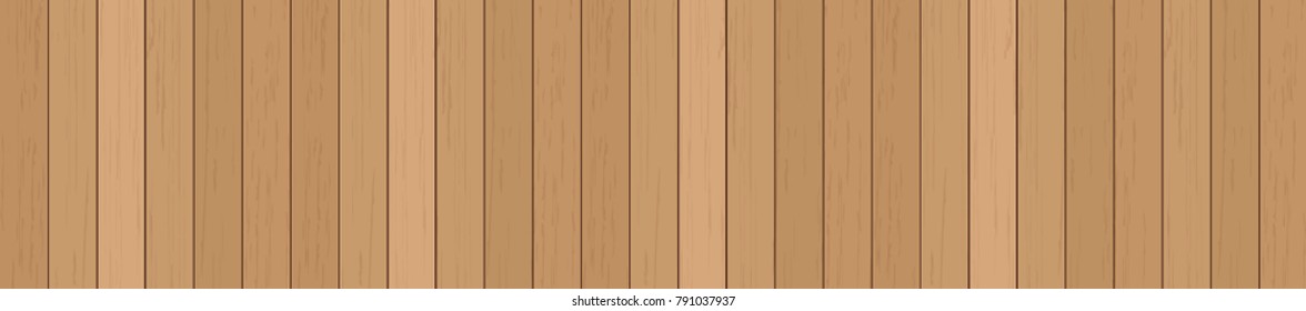 Wood plank texture for background. Vector illustration.
