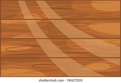 Wood plank vector illustration