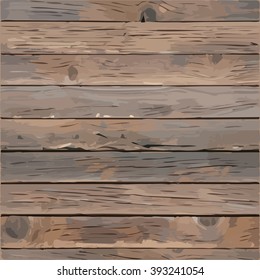 Wood plank vector texture