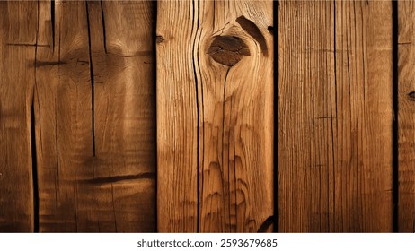 Wood planks vector background. Wooden surface background. Old Wooden Background. Wooden texture background. 