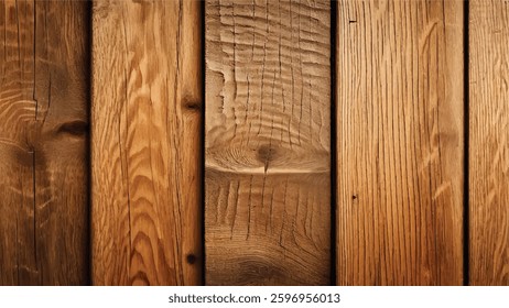 Wood planks vector background. Wooden surface background. Old Wooden Background. Wooden texture background. 
