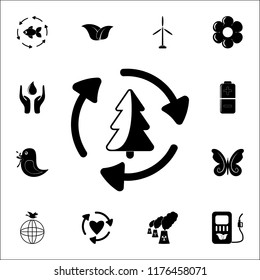 wood processing icon. Ecology icons universal set for web and mobile