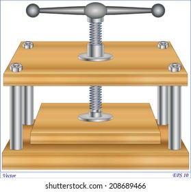 Wood relief press