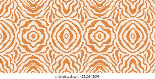 Wood seamless pattern. Pastel boho background in minimalist. Suit for presentation, backgrounds, wallpapers, textile, and fashion. Vector illustration.