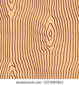 Wood seamless pattern vector of wooden repeating patterns, woody hardwood texture wallpaper, plywood board surface background.