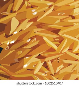 Fondo de textura de afeitado de madera, vector