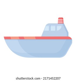 Wood ship icon cartoon vector. Store toy. Shop toy