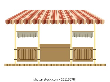 Wood shop with an awning business