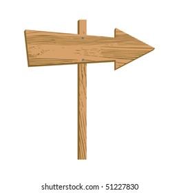 wood sign