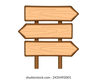 wood sign, empty wooden board