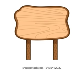 wood sign, empty wooden board