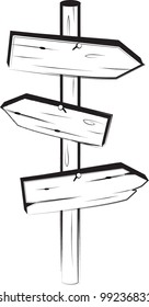 Wood signs