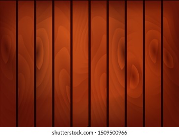 Wood surface texture - vector illustration