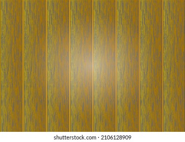 wood surface textured background in the form of wooden boards. Vector illustration.