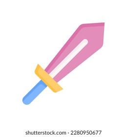 icono de la espada de madera para tu diseño de sitio web, logotipo, aplicación, interfaz de usuario.