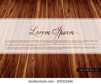 Wood Template Layout - Concept Background Design 