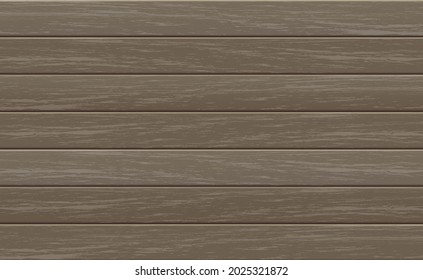 Wood texture abstract background, Top view of parquet medium color flooring texture or laminate board, Vector illustration.
