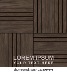 wood texture | abstract dark background with surface wooden pattern plates | illustration for graphic template garment or concept design
