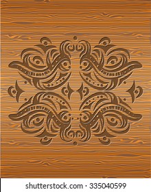 Wood texture with abstraction.