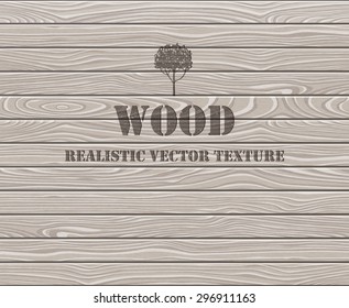 Wood texture. Aged oak planks background. EPS 10 vector illustration.