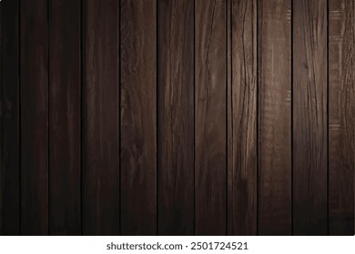 Wood texture background, brown wooden planks. Dark brown wood texture with natural striped pattern for background, wooden surface.