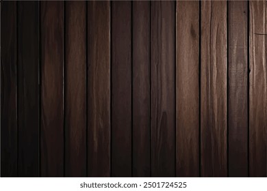 Wood texture background, brown wooden planks. Dark brown wood texture with natural striped pattern for background, wooden surface.