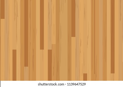 Wood texture background, wood planks. Vector illustration.