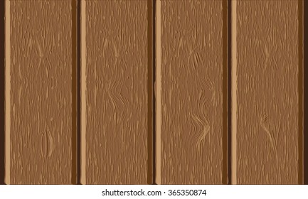 Wood texture, background. Realistic illustrated vector. Mock up