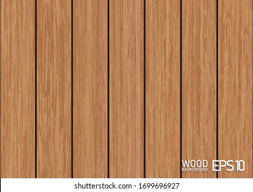 wood texture background. retro vintage wooden panels, vector illustration