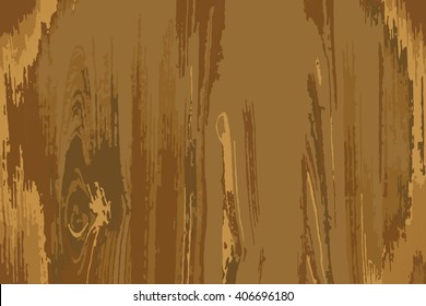 Wood texture background. Vector.