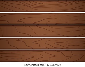 Holzstrukturhintergrund. Vektorillustration