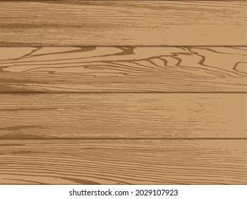 Fondo de textura de madera, ilustración vectorial